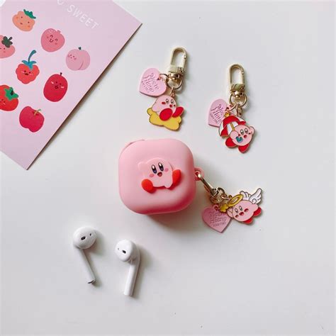 Kirby Pink Galaxy Buds Live And Buds Pro And Buds Etsy