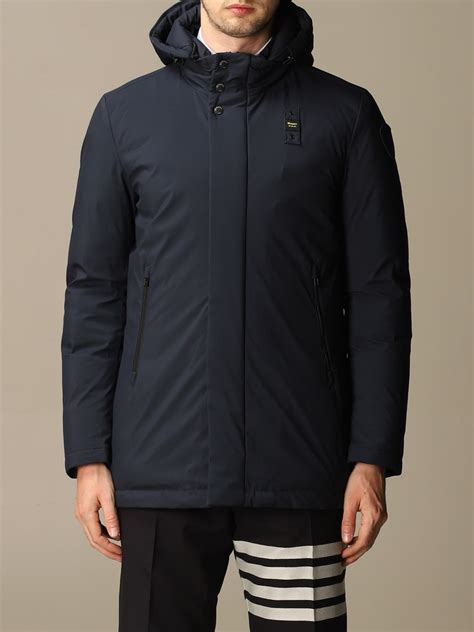 Blauer Jacket With Hood Blue Blauer Jacket Wbluk