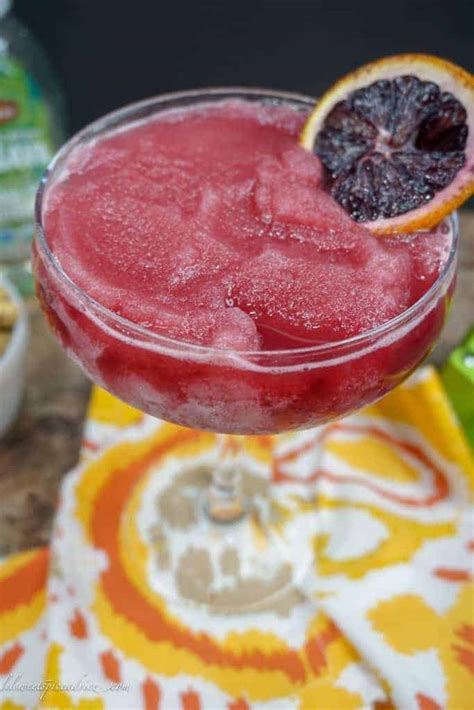 Frozen Vanilla Blood Orange Daiquiri A Lil Sweet Spice And Advice