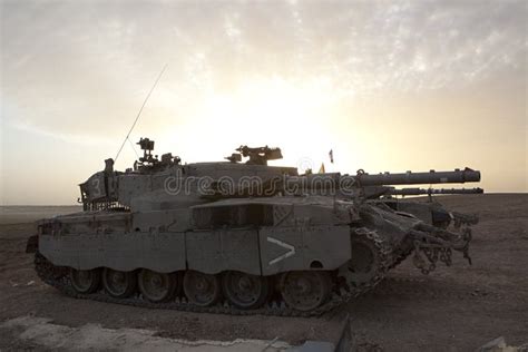 Merkava Mk 4 Baz Main Battle Tank Stock Photo - Image of main, merkava ...