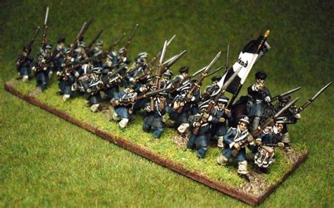 Napoleonics In Miniature Prussian Landwehr Finished