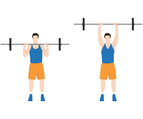 How to Do a Shoulder Press (5 Variations) - Illustrated Guide - Gym Geek
