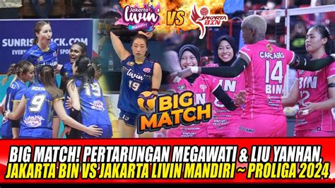 BIG MATCH AKSI DUET MAUT MEGAWATI KARA BAJEMA JAKARTA BIN Vs