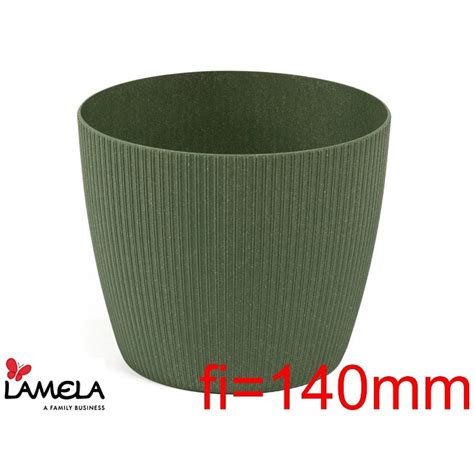 Osłonka MAGNOLIA JUMPER ECO zielony leśny matowa średnica 140mm LAMELA