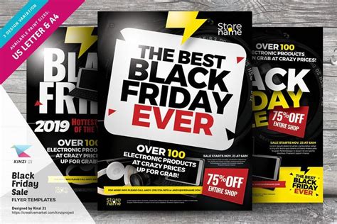 Christmas Bazaar Flyer Templates | Black friday sale flyer, Flyer ...