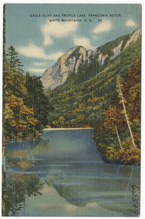 Eagle Cliff And Profile Lake Franconia Notch White Mountains Nh