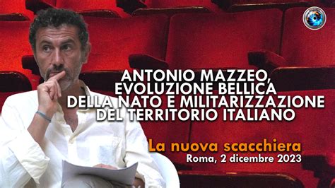 Antonio Mazzeo Evoluzione Bellica Della Nato E Militarizzazione Del