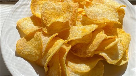 How To Make Homestyle Crispy Cheesy Potato Chips Snack Recipe Youtube