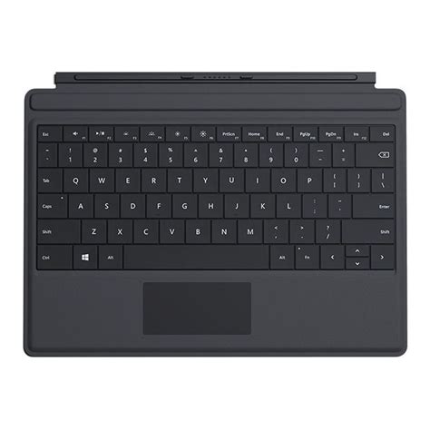 Pre Owned Microsoft Type Cover Keyboard For Surface 3 Black A7z 00001