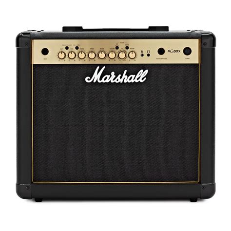 Marshall MG30GFX Gold 30W Guitar Combo at Gear4music