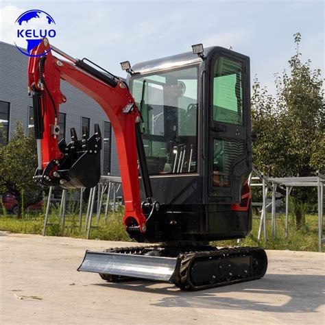 Chinese 1 8 Ton Mini Digger Excavator Fully Hydraulic Control Micro