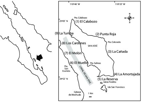 Mapa Del Rea De Estudio Y Ubicaci N De Las Localidades De Muestreo En