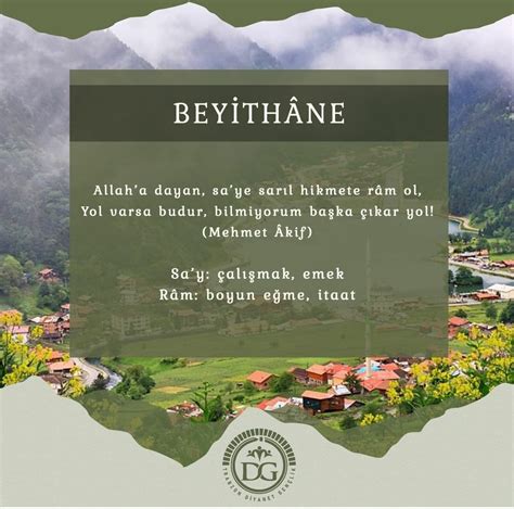 Trabzon Diyanet Gen Lik On Twitter Allaha Dayan Saye Sar L Hikmete