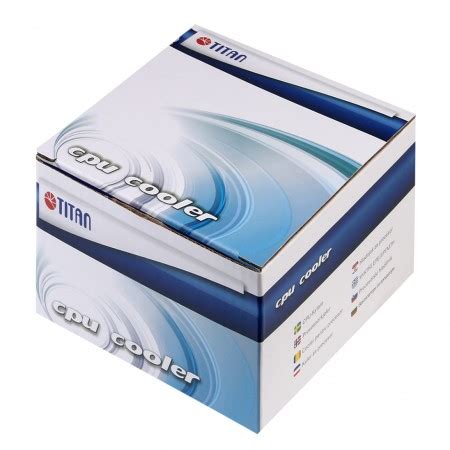 TITAN Intel LGA 1155/1156/1200 CPU Air Cooler with 30mm Copper Base ...