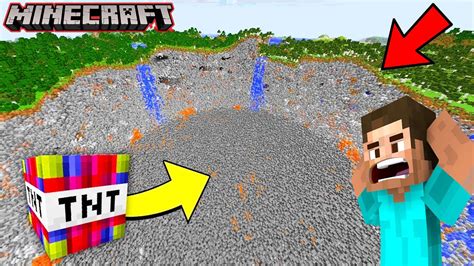 Insane Tnt Explosions Times Bigger Destroyed My World In