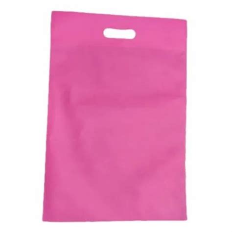 Pink Plain D Cut Non Woven Bag Capacity 2 3 Kg At Rs 145 Kg In Rewa