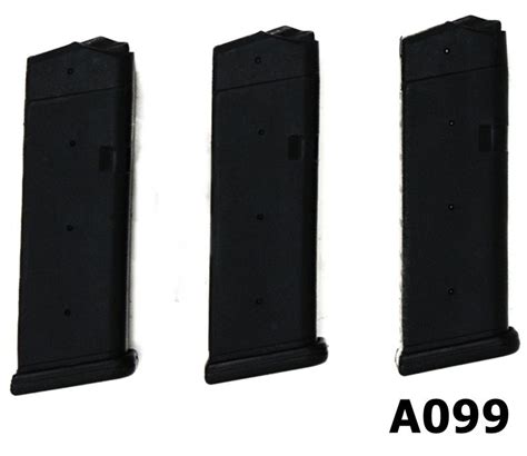 082a A099 Glock 19 Magazines X 3 Classic Arms