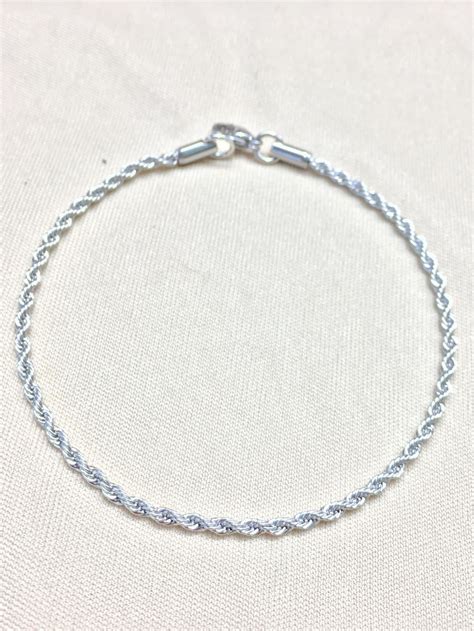 Pulseira Masculina Fina Elo Baiano Mm A O Cir Rgico Leg Timo Visuj Ias