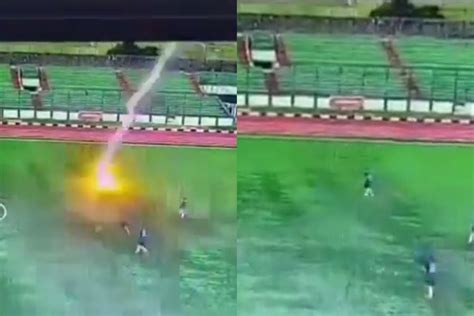 Futbolista Muere En Pleno Partido Tras Ser Alcanzado Por Un Rayo En