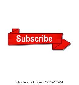 Subscribe Button Icon Vector Stock Vector (Royalty Free) 1231614904 ...