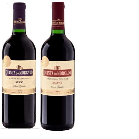 Kit Vinho Quinta Do Morgado Tinto Suave Tinto Seco 750ml Shopee Brasil