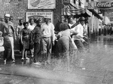 Fire Hoses Used on Birmingham Demonstrators | Encyclopedia of Alabama ...