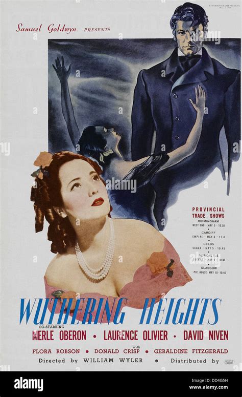 WUTHERING HEIGHTS - Movie Poster - Directed by William Wyler - United ...