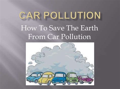 Car pollution