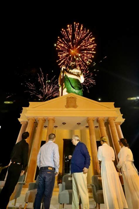 Inauguran El Parque Mirador De Badiraguato E Imagen Monumental De San