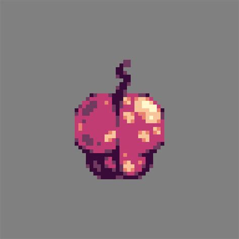 Pixilart The Apple By Solitarycatk Ng