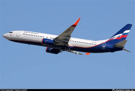 VQ BHU Aeroflot Russian Airlines Boeing 737 8LJ WL Photo By Stefano