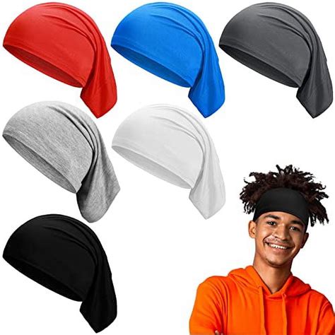 Pieces Unisex Spandex Dreadlock Bands Tubes Elastic Braids Cap Long