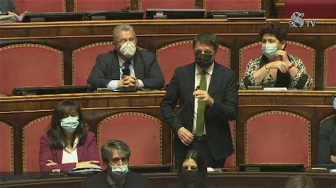 Crisi Di Governo Lintervento Di Matteo Renzi In Senato Video Rai News