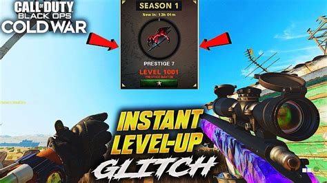 NEW COLD WAR INSTANT LEVEL UP GLITCH HIT PRESTIGE MASTER FAST AND