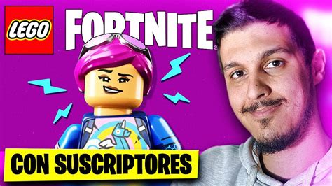 LEGO FORTNITE Con SUSCRIPTORES En VIVO YouTube