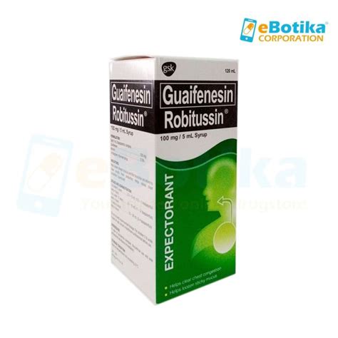 Robitussin Syrup (120mL) | Cough for kids and Adults | Lazada PH