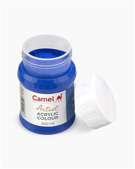 Buy Camel Artist Acrylic Colours Individual Jar Of Cobalt Blue Hue In