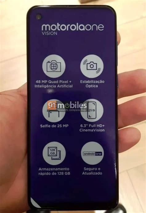 Motorola One Vision Messo A Nudo Con Tanto Di Immagini Specifiche E Prezzo