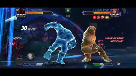 Mcoc Aw S44 Nodo 47 El Vacio Vs Sasquatch Youtube