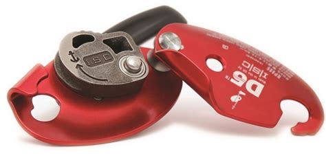 Isc D5 Workrescue Belay Descender Red Live Action Safety