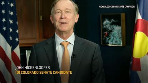 Democrat Hickenlooper Wins Senate Race In Colorado Youtube