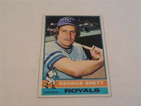 Vintage George Brett Topps Baseball Card Values Mavin