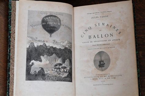 Jules Verne Cinq Semines En Ballon Voyage De Decouvertes En Afrique Par