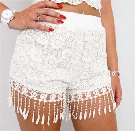 Shorts De Crochê 30 Looks Como Usar E Como Fazer Passo A Passo