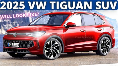 All New 2025 Vw Tiguan Compact Suv Will Look Like And Everything Else