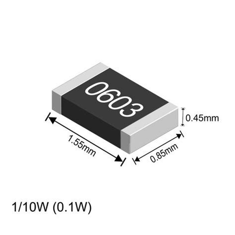 Jual 0603 SMD Resistor 1 0 1W 330 1k 470 10k 2k 4k7 100k 330 Kota