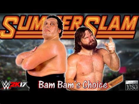 WWE 2K17 GAMEPLAY Andre The Giant VS Hacksaw Jim Duggan YouTube