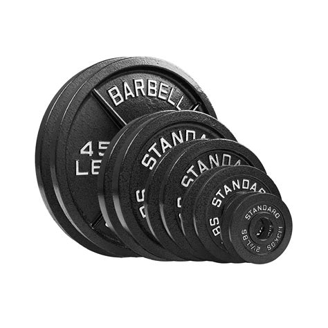 NEXO Commercial Grade Steel Olympic Plates 175lb Set Weightlifting