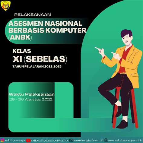 Asesmen Nasional Berbasis Komputer Anbk Tahun Pelajaran