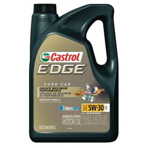 Castrol Edge Euro Car C W Synthetic Engine Motor Oil L